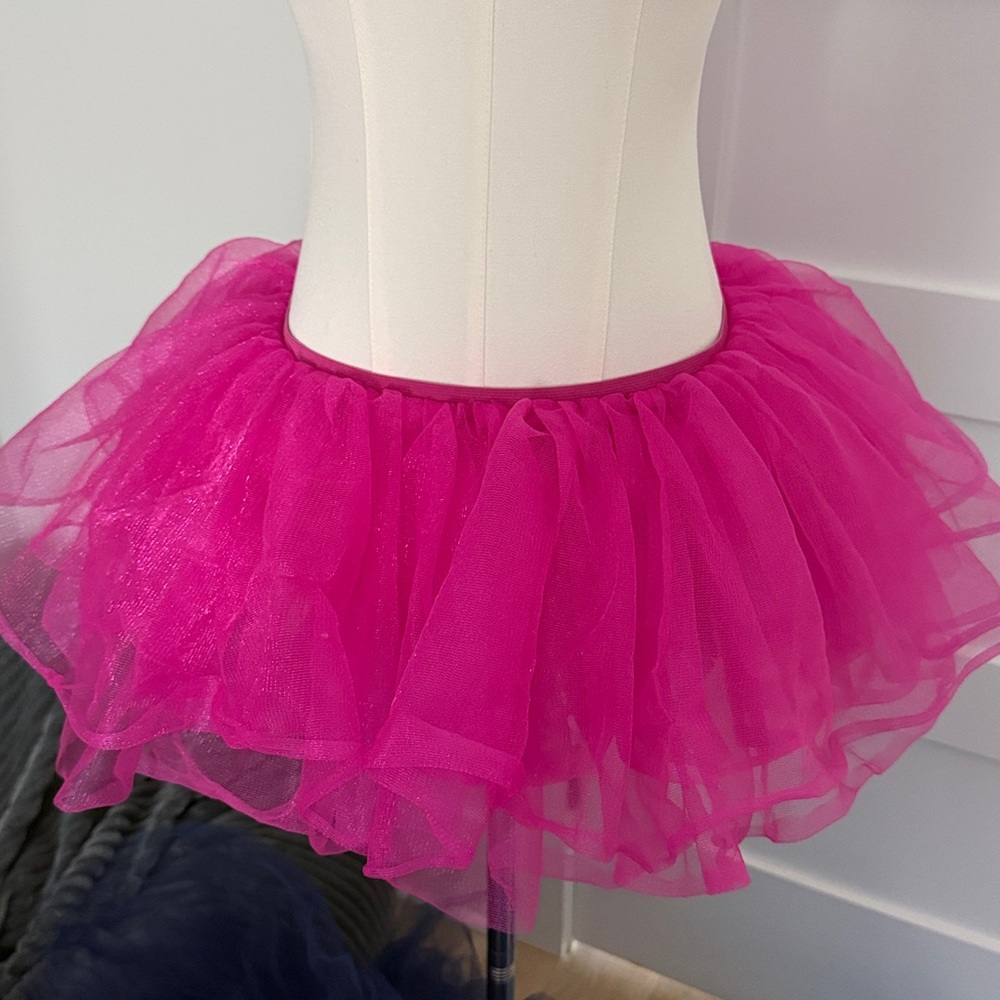 Party City Bright Pink Tutu Skirt